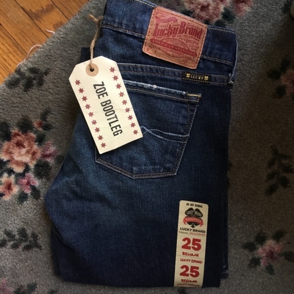 Lucky Brand Denim - NEW Lucky Brand Zoe Bootleg Bootcut Dark Wash Jean